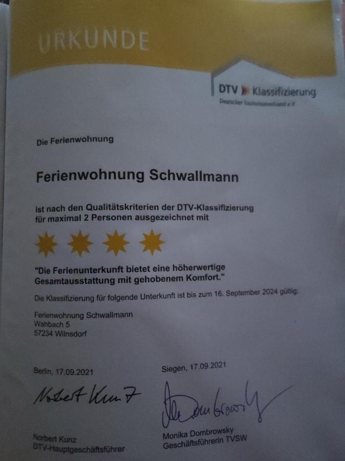 Ferienwohnung Schwallmann Wilnsdorf Exterior foto